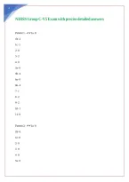 NIHSS Group C-V5 Exam with precise detailed answers