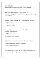 WCU PHYS 261 Lab Final Practicum 2026&ndash;2027 &ndash; Questions & Answers&comma; Exam Review
