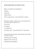 ServSafe Alcohol Practice Test 1 &ndash; 2026 Questions&comma; Answers & Exam Prep