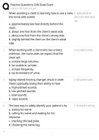 CNA State Exam questions and verified answers CNA State Exam questions and verified answers 