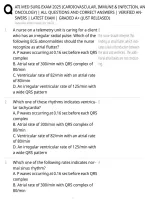 ATI MED SURG EXAM 2025 QUESTIONS AND VERIFIED COMPLETE ANSWERS