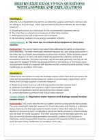 Bundle&colon;&colon;&colon;HESI RN Exit Exam V1-V10 &plus; NGN-Style Case Scenarios & Practice Sets &vert; Complete Exam Prep & Practice Questions with Answers and Explanations Bundle