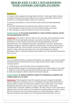 HESI RN EXIT V1 SET 1 NGN QUESTIONS WITH ANSWERS AND EXPLANATIONS