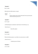 PEDIATRICS 6541 peds midterm 2026 Quiz with Answers