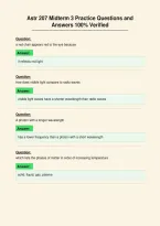 Astr 207 Midterm 3 Practice Questions and&NewLine;Answers 100&percnt; Verified
