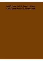 CADC Exam 2016 IL Terms &vert; Illinois CADC Exam Review&comma; Study Guide & Counselor Practice Questions