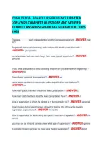IOWA DENTAL BOARD JURISPRUDENCE UPDATED 2025&sol;2026 COMPLETE QUESTIONS AND VERIFIED CORRECT ANSWERS GRADED A&plus; GUARANTEED 100&percnt; PASS