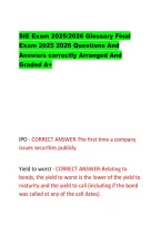 SIE Exam Questions & Answers &vert; Securities Industry Essentials Exam Review & Study Guide