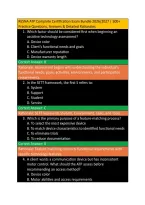 RESNA ATP Complete Certification Exam Bundle 2026&sol;2027 &vert; 500&plus; &NewLine;Practice Questions&comma; Answers & Detailed Rationales 