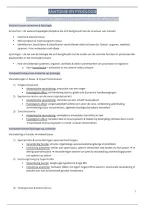 Samenvatting Anatomie en Fysiologie &vert; eerstejaar &vert; SEM 1