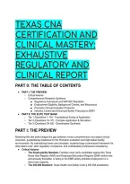 TEXAS CNA PROMETRIC EXAM & CLINICAL MASTERY TEST BANK &lpar;2026&sol;2027&rpar; &vert;  Scenario Questions&comma; Full Distractor Rationales&comma; HHSC NATCEP Regulations & Skills Guide 