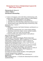 Pharmacology for Nurses 6th Edition by Adams Test Bank