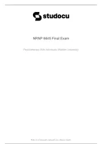 NRNP 6645 Final Exam &ndash; Study Guide & Practice Questions