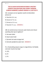 TSSA G2 EXAM GASTECHNICIAN NEWEST 2026&sol;2027 &NewLine;COMPLETE 300 QUESTIONS AND CORRECT ANSWERS &NewLine;&lpar;VERIFIED ANSWERS&rpar; &vert;ALREADY GRADED A&plus;&vert;&vert;JUST OUT&excl;&excl;&excl;