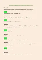 Hondros NUR 200 Quiz &num;2 Questions with CORRECT Answers &lpar;Grade A&plus;&rpar;