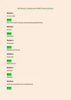 NUR 200 exam 1 Questions with CORRECT Answers &lpar;Grade A&plus;&rpar;