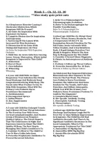 MSN 629 Week 5 &lpar;ch 32&comma; 33&comma; 38&rpar; Quiz Bank Questions and Answers  latest Update Northern Kentucky University &lpar;NKU&rpar;