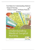 Davis Advantage for Understanding Medical-Surgical Nursing 7th Edition Test Bank