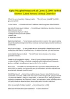Alpha Phi Alpha Pretest with all Correct & 100&percnt; Verified Answers &vert;Latest Version &vert;Already Graded A&plus;