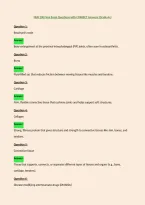 NUR 200 Final Exam Questions with CORRECT Answers &lpar;Grade A&plus;&rpar;