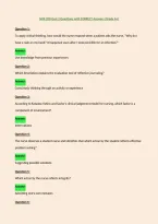 NUR 200-Quiz 2 Questions with CORRECT Answers &lpar;Grade A&plus;&rpar;