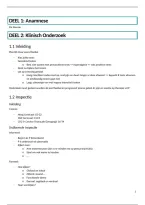 Cervicale wervelkolom praktijk samenvatting