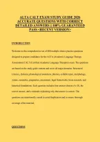 ALTA CALT Exam Guide 2026&colon; Pass the Certification Test