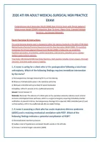 2026 ATI RN Adult Medical Surgical &lpar;Med-Surg&rpar; NGN Latest Exam 2026 with 100 Screenshot Questions and Answer