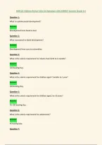 NUR 621 Midterm Review Utica Uni Questions with CORRECT Answers &lpar;Grade A&plus;&rpar;