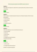 NUR 621 final exam Questions with CORRECT Answers &lpar;Grade A&plus;&rpar;