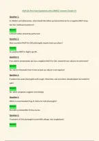 NUR 621 final exam Questions with CORRECT Answers &lpar;Grade A&plus;&rpar;