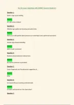 Nur 621 exam 1 Questions with CORRECT Answers &lpar;Grade A&plus;&rpar;
