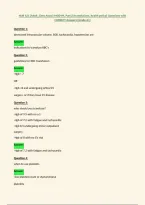 NUR 621 &lpar;Adult&lowbar;Gero Acute&rpar; MOD &num;9&comma; Part 2 &lpar;transfusions&comma; health policy&rpar; Questions with&NewLine;CORRECT Answers &lpar;Grade A&plus;&rpar;