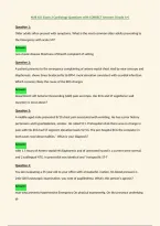 NUR 621 Exam 2 Cardiology Questions with CORRECT Answers &lpar;Grade A&plus;&rpar;