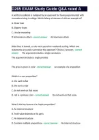 D265 EXAM Study Guide Q&A rated A