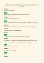 NUR 621 &lpar;Adult&lowbar;Gero Acute&rpar; MOD &num;3&comma; Part 2 &lpar;ABX intro&rpar; Questions with CORRECT Answers&NewLine;&lpar;Grade A&plus;&rpar;