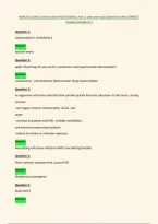 NUR 621 &lpar;Adult&lowbar;Gero Acute&rpar; MOD &num;2 &lpar;Skin&rpar;&comma; Part 2&comma; plus post quiz Questions with CORRECT&NewLine;Answers &lpar;Grade A&plus;&rpar;