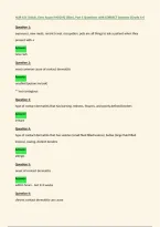 NUR 621 &lpar;Adult&lowbar;Gero Acute&rpar; MOD &num;2 &lpar;Skin&rpar;&comma; Part 1 Questions with CORRECT Answers &lpar;Grade A&plus;&rpar;