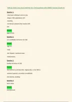 NUR 621 &lpar;Adult&lowbar;Gero Acute&rpar; MOD &num;6&comma; Part 1 &lpar;MI&rpar; Questions with CORRECT Answers &lpar;Grade A&plus;&rpar;