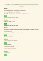 NUR 621 &lpar;Adult&lowbar;Gero Acute&rpar; MOD &num;5&comma; Part 2 &lpar;PAH&comma; liability&rpar; Questions with CORRECT Answers&NewLine;&lpar;Grade A&plus;&rpar;