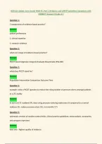 NUR 621 &lpar;Adult&lowbar;Gero Acute&rpar; MOD &num;1&comma; Part 2 &lpar;Evidence and USPSTF guidelines&rpar; Questions with&NewLine;CORRECT Answers &lpar;Grade A&plus;&rpar;
