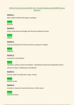 NUR 621 &lpar;Adult&lowbar;Gero Acute&rpar; MOD &num;1&comma; Part 1 &lpar;Vaccines&rpar; Questions with CORRECT Answers&NewLine;&lpar;Grade A&plus;&rpar;