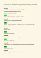NUR 621 &lpar;Adult&lowbar;Gero Acute&rpar; MOD &num;12&comma; part 1 &lpar;HEENT&rpar; Questions with CORRECT Answers &lpar;Grade&NewLine;A&plus;&rpar;