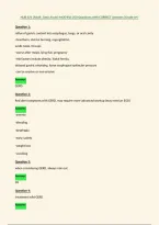 NUR 621 &lpar;Adult&lowbar;Gero Acute&rpar; MOD &num;11 &lpar;GI&rpar; Questions with CORRECT Answers &lpar;Grade A&plus;&rpar;