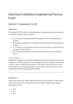 Electrical Installation Practice Test 65 Practice Questions and Answers Exam Preparation Study Guide Limited Edition&period;&NewLine;&NewLine;