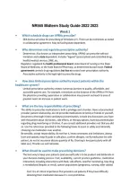 NR565 Midterm Study Guide 2022 2023