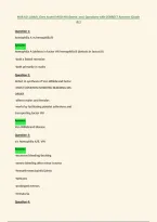 NUR 621 &lpar;Adult&lowbar;Gero Acute&rpar; MOD &num;10 &lpar;heme&lowbar;onc&rpar; Questions with CORRECT Answers &lpar;Grade&NewLine;A&plus;&rpar;