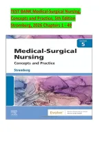 Test Bank for Medical-Surgical Nursing&colon; Concepts and Practice&comma; 5th Edition by Stromberg &vert; Chapters 1-49 &vert; NCLEX-PN & NGN Prep 2026