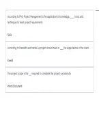 Technology Project Management Mid-Term &ndash; Chapters 1-5 Study Guide