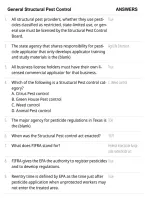 General Structural Pest Control &ndash; Study Guide&comma; Practice Test & Exam Preparation